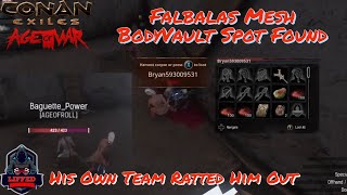 Conan Exiles Falbalas Mesh body vault spot found [upl. by Rowena607]