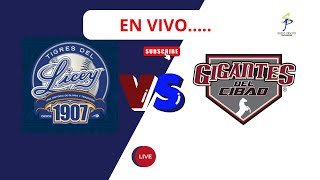 LICEY VS GIGANTES EN VIVO [upl. by Akcirred]