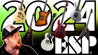 BRAND NEW ESP GUITARS 2024 LINEUP [upl. by Rizika849]