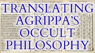 The Occult Philosophy of Agrippa in Translation  conversation w Eric Purdue  QampA [upl. by Churchill325]