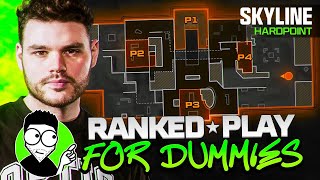 SKYLINE HARDPOINT FOR DUMMIES BO6 RANKED PLAY [upl. by Noraed8]