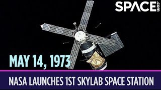 OTD in Space – May 14 NASA Launches 1st Skylab Space Station [upl. by Tterrej]