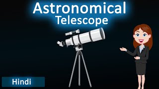 Astronomical Telescope 3D Animated Explanationclass 12th physicsRay optics ampoptical instrument [upl. by Coffee449]