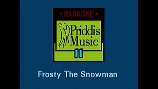 Frosty the Snowman  karaoke without vocals [upl. by Riba504]