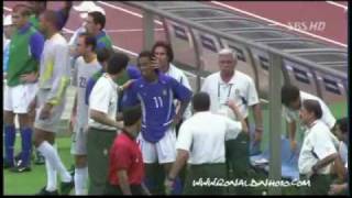 Ronaldinho vs England WC 2002 [upl. by Anoblav937]