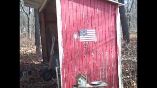 How To Build A Shed From Old Barn Doors  Building A Shed The Easy Way [upl. by Nollahs]