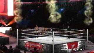 Brock Lesnar Entrance SmackDown Vs RAW 2011 X box 360 [upl. by Acire]