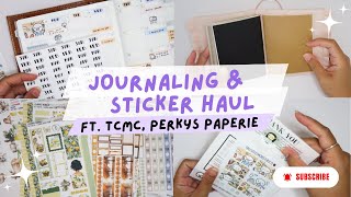 planners functional amp journaling stickers deco  haul [upl. by Aihcats18]