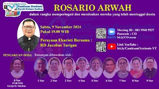 Misa Penutup Rangkaian Rosario Arwah  9 Nov 2024 pukul 1900 WIB [upl. by Oicafinob]