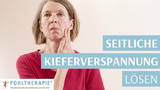 Übung bei Kreuzbiss – Kieferverspannung seitlich lösen [upl. by Ianahs197]