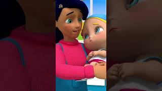 Boo Boo Song shorts nurseryrhymes kidssong babybigcheese cartoonvideos babysongs [upl. by Arhat950]