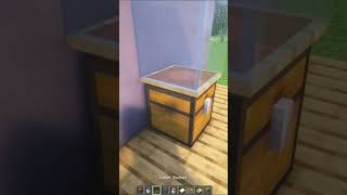 Mini Fish Tank 🐠 minecraft tutorial derpyjhomes shorts fyp [upl. by Sands]