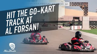 Abu Dhabis Premier GoKarting Destination  Al Forsan Abu Dhabi [upl. by Akeirahs625]