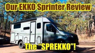 Our Complete Review of the 2024 Winnebago EKKO Sprinter [upl. by Floro]