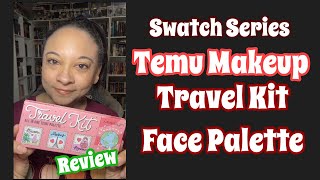 TEMU Travel Kit Face Palette Product Review youtubealgorithm youtubealgorithm2024 [upl. by Bushey919]