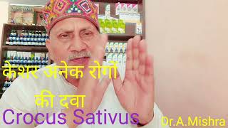 Crocus Sativus Homeopathic MedicineDrAMishra [upl. by Alvord]