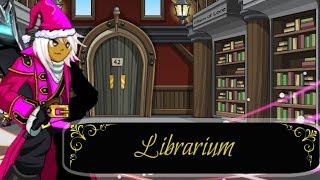 AQW Join Librarium Become a Loremaster Walkthrough [upl. by Atena811]