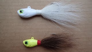 How to Make Bucktail Jigs [upl. by Arraeis107]