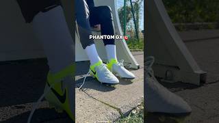 PHANTOM GX 🎯 football crampons viralvideo nike nikefootball [upl. by Neehcas]