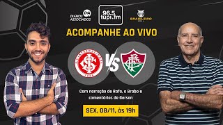 INTERNACIONAL 2 X 0 FLUMINENSE  Campeonato Brasileiro  33ª Rodada  08112024  AO VIVO [upl. by Akerue]