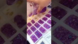 Make resin dominoes with rhinestone epoxy resin domino diy shorts [upl. by Atinauj]