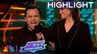 Kodi Lee receives a STANDING OVATION for his inspiring original quotChangequot  AGT Fantasy League 2024 [upl. by Aneert]