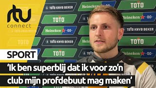 Reactie Mikki van Sas na RKC  Vitesse 31  RTV Connect [upl. by Ause]