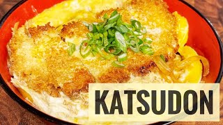 Katsudon RecipeJapanese Pork Cutlet Rice Bowl  Japanese Home Cooking カツ丼の作り方 [upl. by Nigem419]