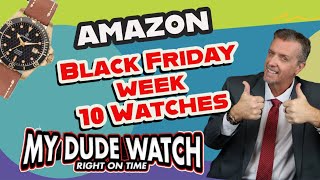 Best Affordable Men’s Watches Under 300 Amazon Black Friday Deals [upl. by Young798]