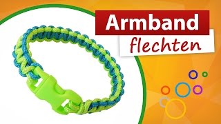 ♥ Armbänder flechten ♥ Bastelanleitung zum selber machen  trendmarkt24 [upl. by Harelda947]