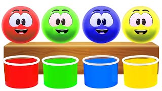 Play and Learn With Colorful WonderBalls  Cartoons For Children by Cartoon Candy [upl. by Pancho]