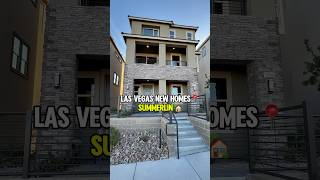 Inside Summerlin New Construction Home in Kestrel Commons Village Las Vegas NV [upl. by Yrakaz345]