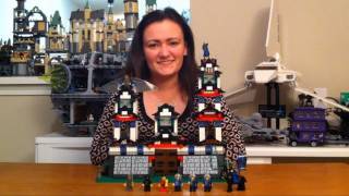 LEGO Flying Ninja Fortress 6093 Castle Review  BrickQueen [upl. by Aremaj]