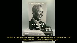 A Promised Land By BARACK OBAMA barackobama apromisedland [upl. by Ramah]