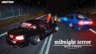 Sam amp Bugi  Midnight Street Drifting  NIGHTRIDE [upl. by Nirred]