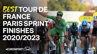 RELIVE the BEST Tour de France sprint finishes from the last 4 years 🔥😮‍💨 [upl. by Edelman]