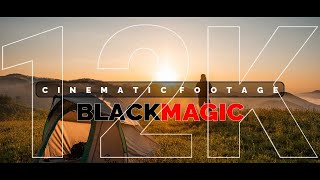 Black Magic USRA MINI PRO 12K  Cinematic Footage 4K [upl. by Noyrb]