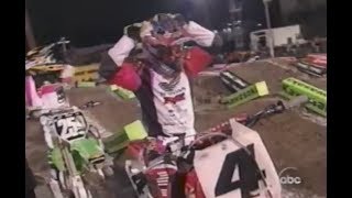 Ricky Carmichael and James Stewart on Jimmy Kimmel Live 2003 [upl. by Lisette462]