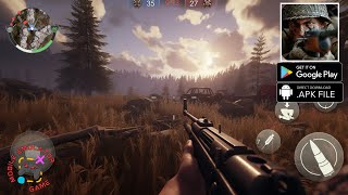 WW2 Frontline 1942  War Game Gameplay Android APK [upl. by Belsky]