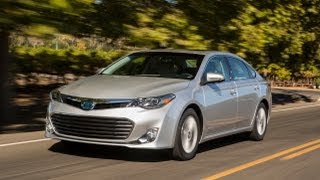 2013 Toyota Avalon Hybrid 060 MPH First Drive Review [upl. by Clie307]