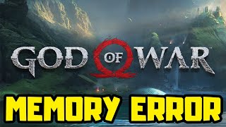 FIX God of War Not Enough Memory Error on PC [upl. by Anderer]