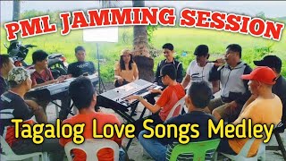 NEW ORIGINAL SONGS MEDLEY 2024 LIVE JAM TAGALOG LOVE SONGS BY PML GROUP [upl. by Polk]