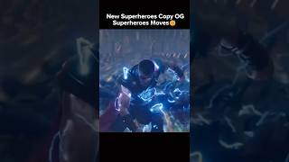 New Superheroes Copy OG Superheroes Moves Pt2 ☠️🥵 shorts [upl. by Benn210]