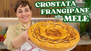 CROSTATA FRANGIPANE ALLE MELE Ricetta Facile  Fatto in Casa da Benedetta [upl. by Maud353]