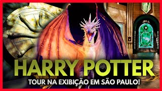 TOUR NA HARRY POTTER EXHIBITION EM SÃO PAULO VALE A PENA VISITAR [upl. by Jobey]