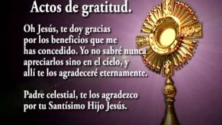 Oraciones y visitas al Santisimo Sacramento del Altar 04 [upl. by Rep713]