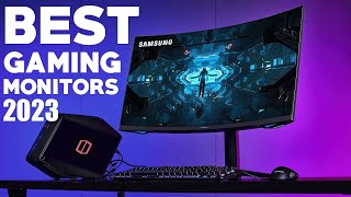 TOP 10 BEST GAMING MONITORS 2023 [upl. by Boser314]