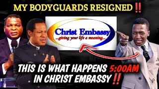 UEBERT ANGEL EXPOSE WHAT HAPPENS 5AM IN CHRIST EMBASSYPASTOR BIODUN SAID  PASTOR CHRIS OYAKHILOME [upl. by Ydnak]