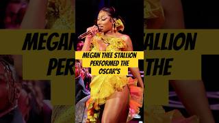 Megan Thee Stallion performance at the oscars  rap music hiphop megantheestallion shorts [upl. by Cardie]