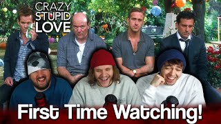 we watched CRAZY STUPID LOVE and could NOT stop LAUGHING Movie First Reaction [upl. by Ladiv]